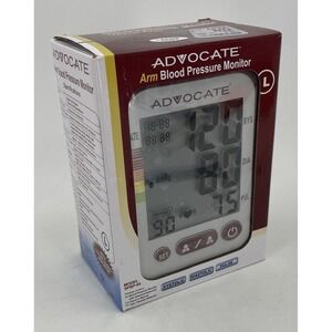 Advocate Arm Blood Pressure Monitor with XL Cuff Model SPBP-04 New NIP